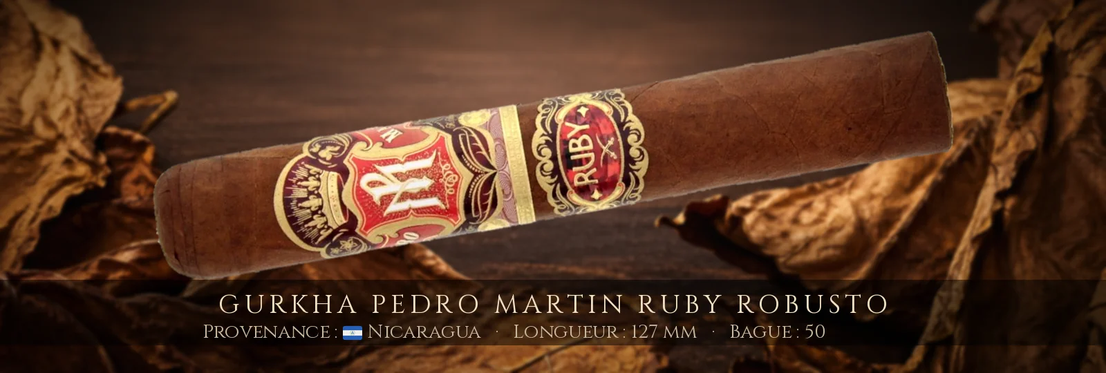 Gurkha Pedro Martin Ruby Robusto — Gurkha — Nicaragua