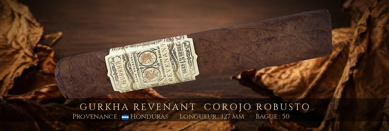 Gurkha Revenant  Corojo Robusto — Gurkha — Honduras