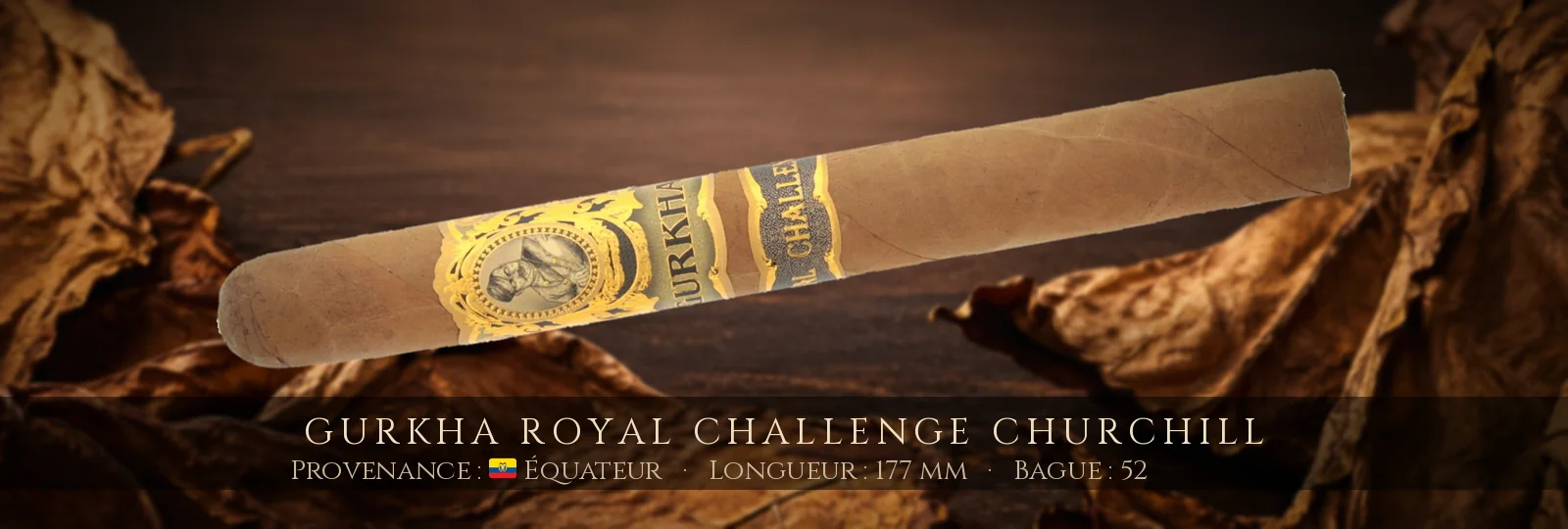 Gurkha Royal Challenge Churchill — Gurkha — Équateur