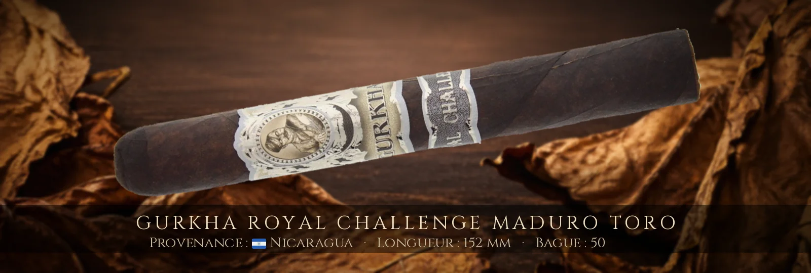 Gurkha Royal Challenge Maduro Toro — Gurkha — Nicaragua