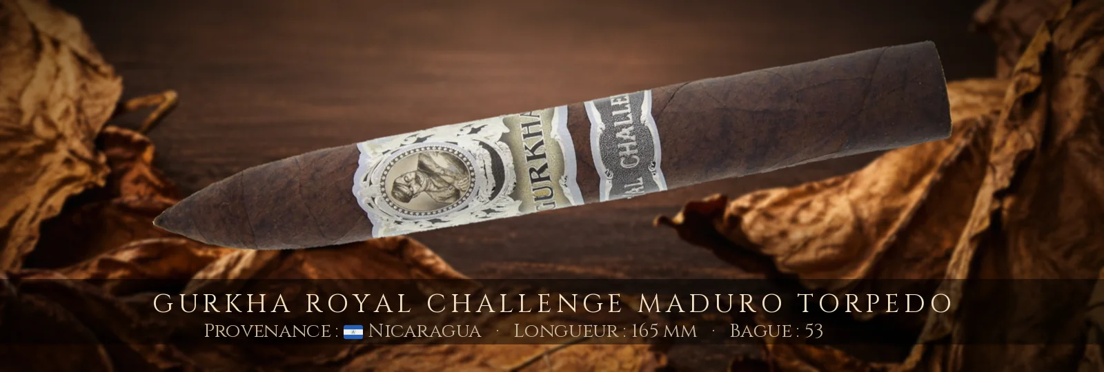 Gurkha Royal Challenge Maduro Torpedo — Gurkha — Nicaragua