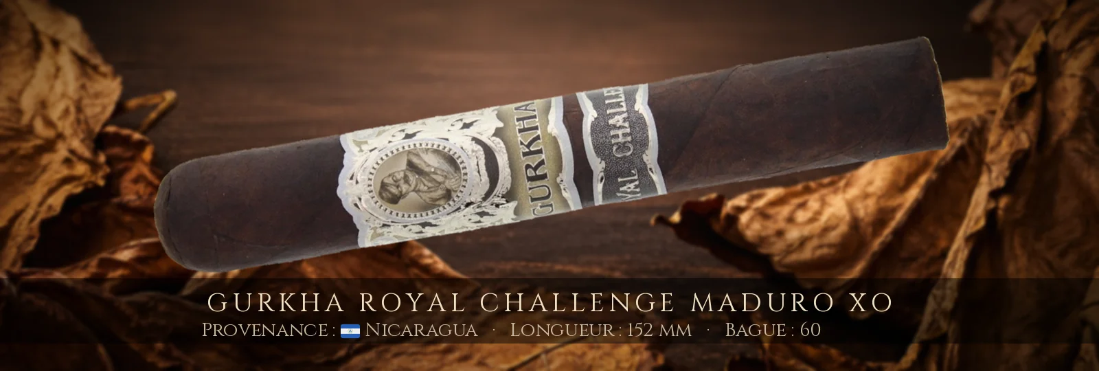 Gurkha Royal Challenge Maduro XO — Gurkha — Nicaragua