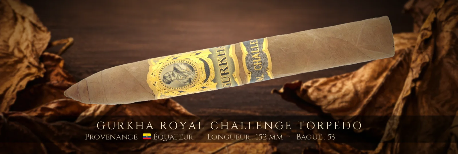 Gurkha Royal Challenge Torpedo — Gurkha — Équateur