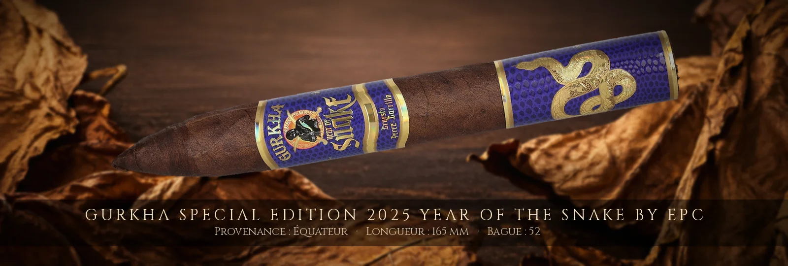 Gurkha Special Edition 2025 Year of the Snake by EPC — Gurkha — Équateur