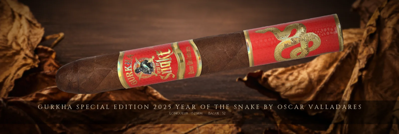 Gurkha Special Edition 2025 Year of the Snake by Oscar Valladares — Gurkha