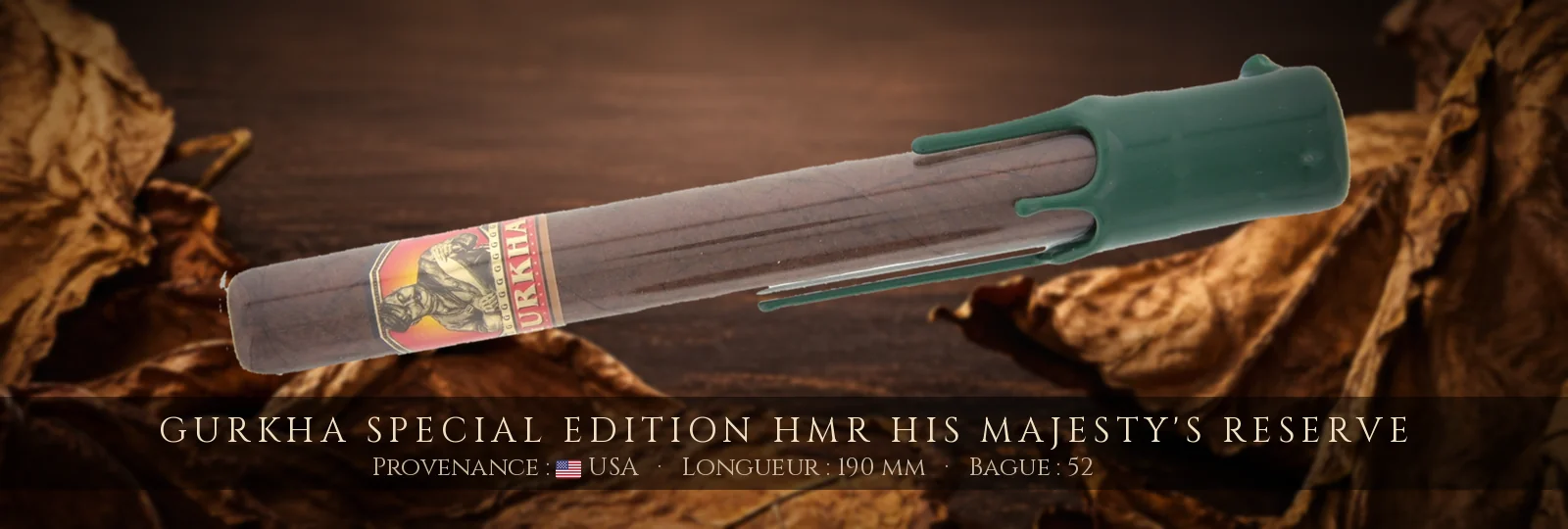 Gurkha Special Edition HMR His Majesty's Reserve — Gurkha — USA