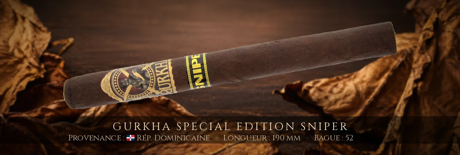 Gurkha Special Edition Sniper — Gurkha — République Dominicaine