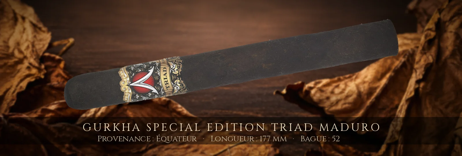 Gurkha Special Edition Triad Maduro — Gurkha — Équateur