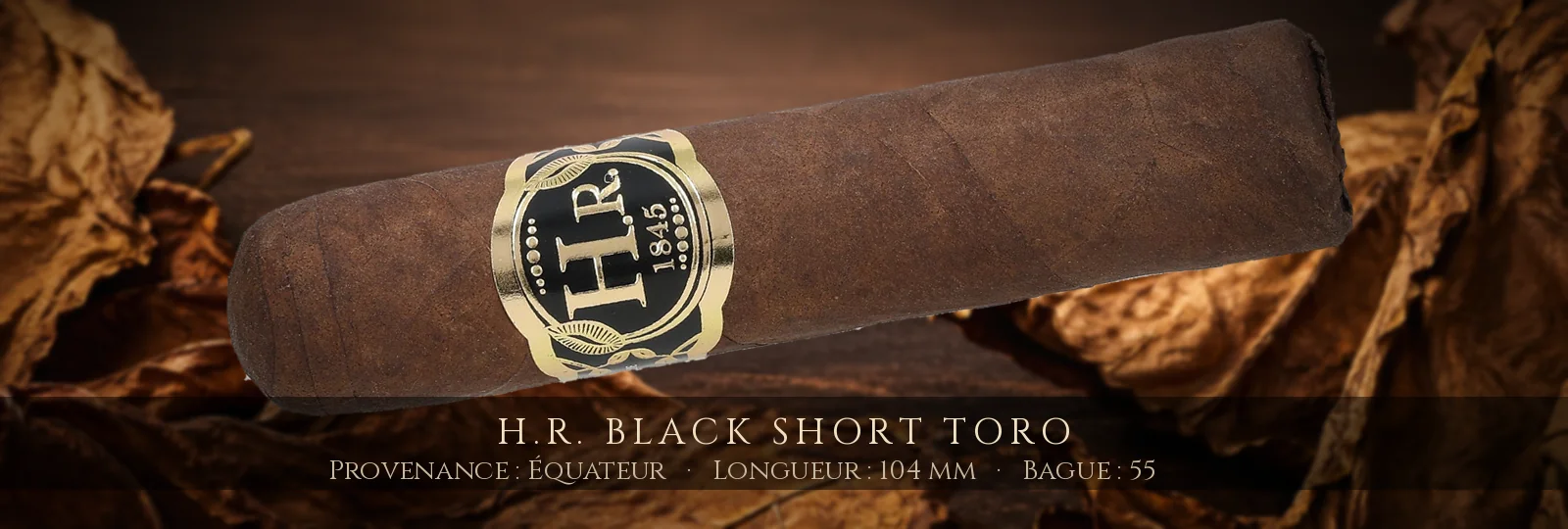 H.R. Black Short Toro — H.R. — Équateur