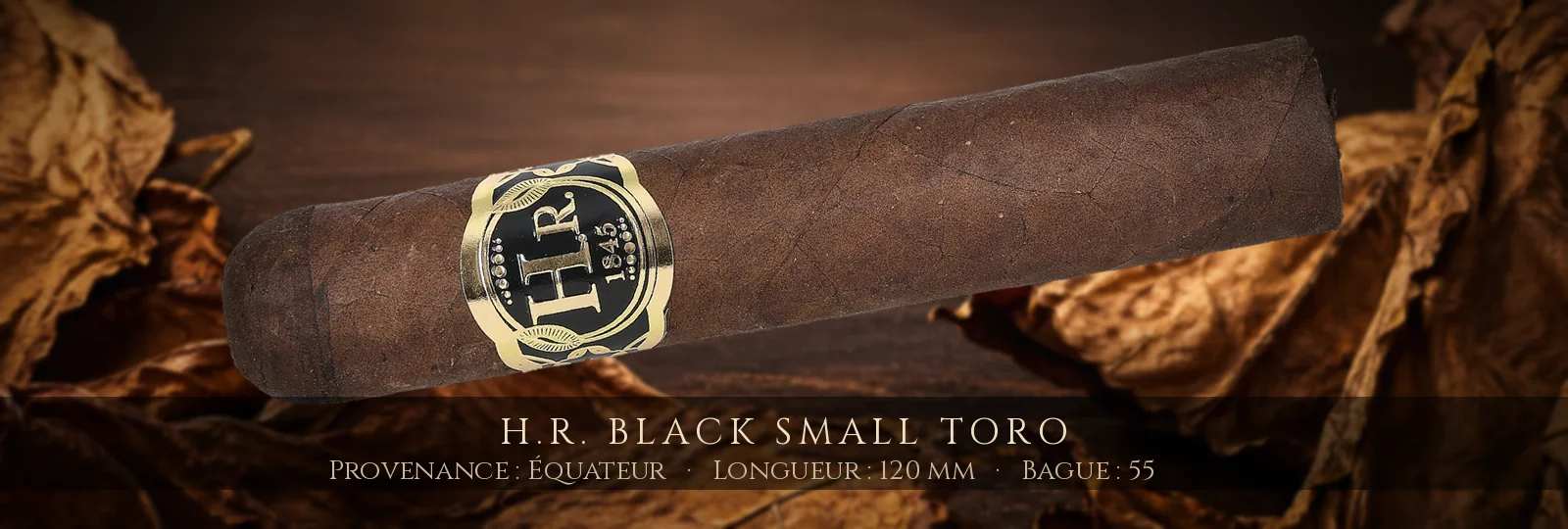 H.R. Black Small Toro — H.R. — Équateur