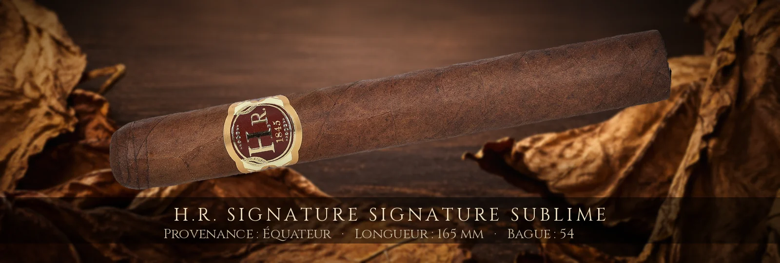 H.R. Signature Signature Sublime — H.R. — Équateur