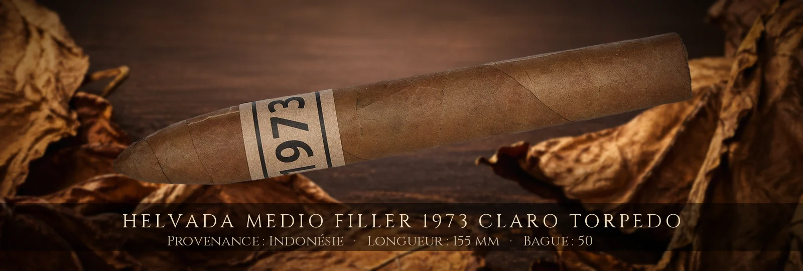 Helvada Medio Filler 1973 Claro Torpedo — Helvada — Indonésie