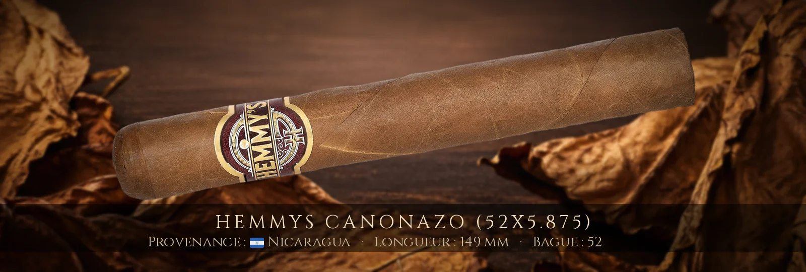 Hemmys Canonazo (52x5.875) — Hemmys — Nicaragua