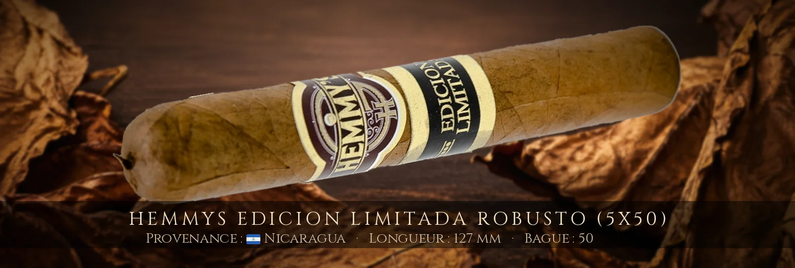 Hemmys Edicion Limitada Robusto (5x50) — Hemmys — Nicaragua