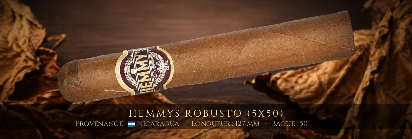 Hemmys Robusto (5x50) — Hemmys — Nicaragua