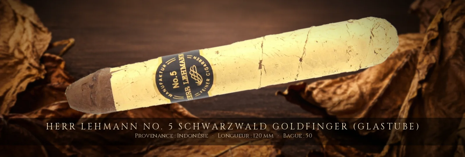 Herr Lehmann No. 5 Schwarzwald Goldfinger (Glastube) — Herr Lehmann — Indonésie