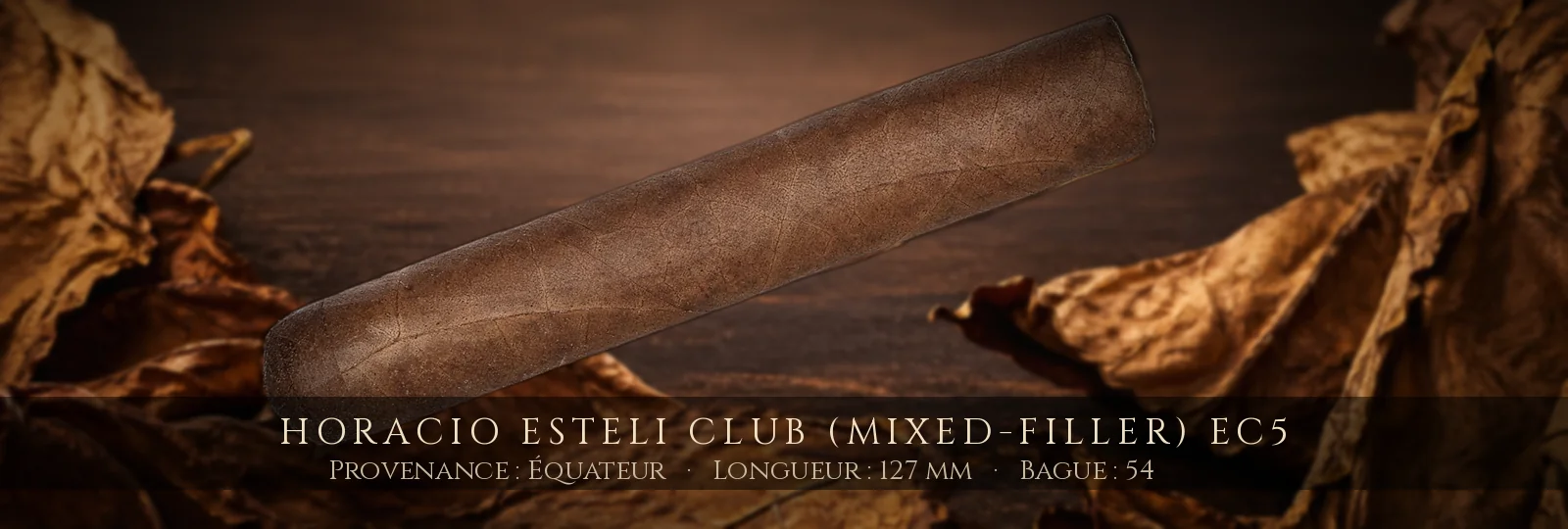 Horacio Esteli Club (Mixed-Filler) EC5 — Horacio — Équateur
