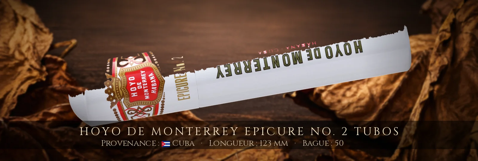 Hoyo de Monterrey Epicure No. 2 Tubos — Hoyo de Monterrey — Cuba