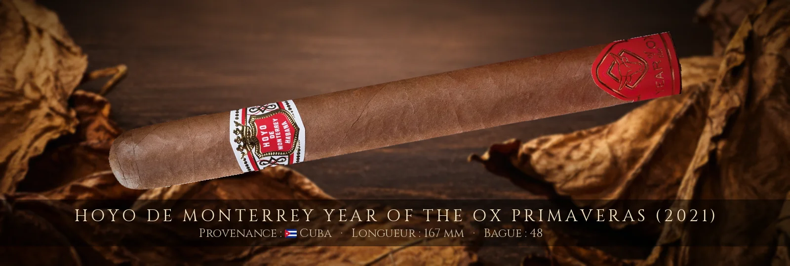 Hoyo de Monterrey Year Of The Ox Primaveras (2021) — Hoyo de Monterrey — Cuba