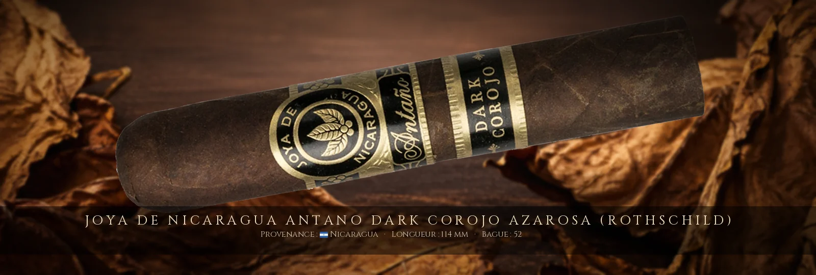 Joya de Nicaragua Antano Dark Corojo Azarosa (Rothschild) — Joya de Nicaragua — Nicaragua