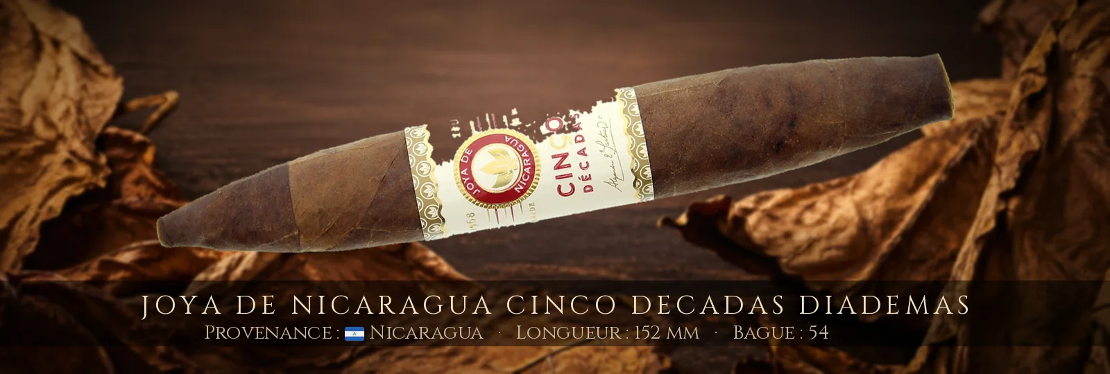 Joya de Nicaragua Cinco Decadas Diademas — Joya de Nicaragua — Nicaragua
