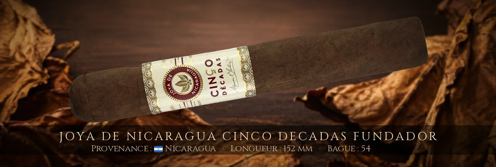 Joya de Nicaragua Cinco Decadas Fundador — Joya de Nicaragua — Nicaragua