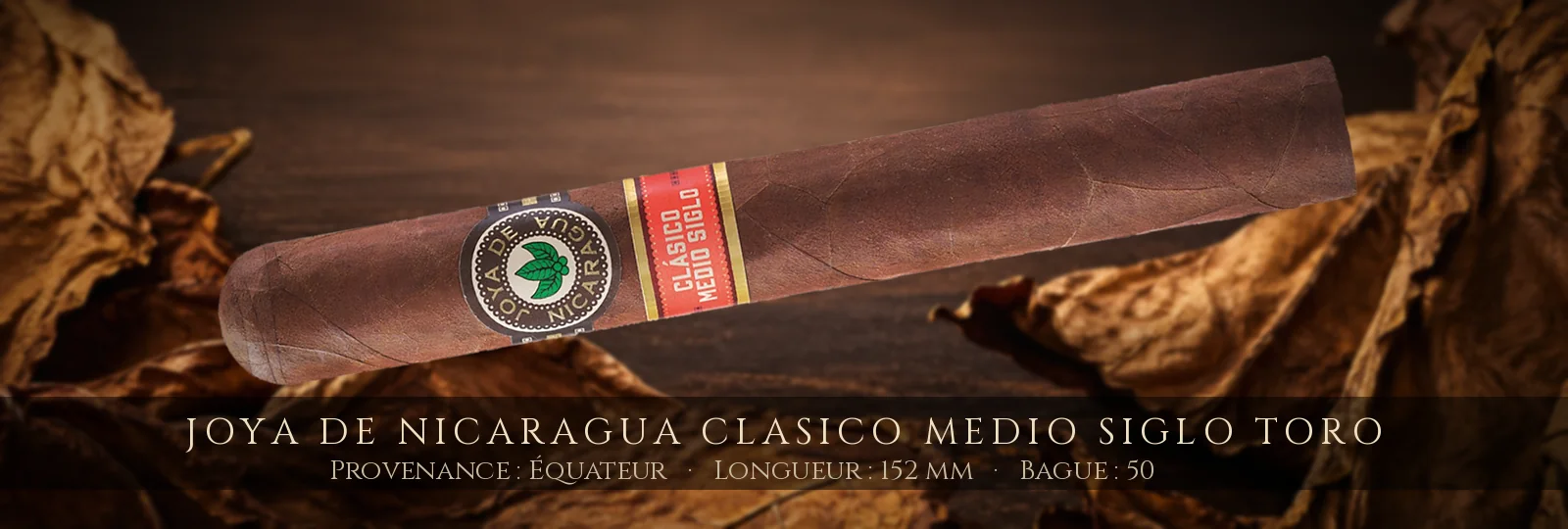 Joya de Nicaragua Clasico Medio Siglo Toro — Joya de Nicaragua — Équateur