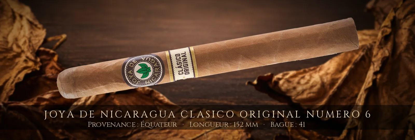 Joya de Nicaragua Clasico Original Numero 6 — Joya de Nicaragua — Équateur