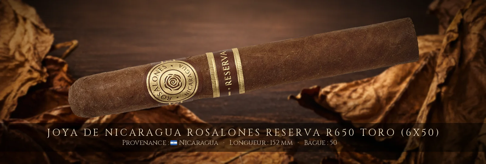 Joya de Nicaragua Rosalones Reserva R650 Toro (6x50) — Joya de Nicaragua — Nicaragua
