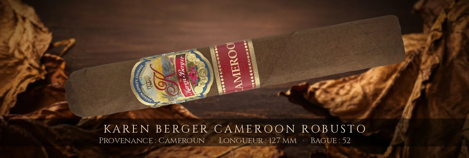Karen Berger Cameroon Robusto — Karen Berger — Cameroun