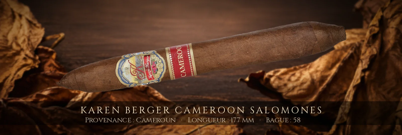 Karen Berger Cameroon Salomones — Karen Berger — Cameroun