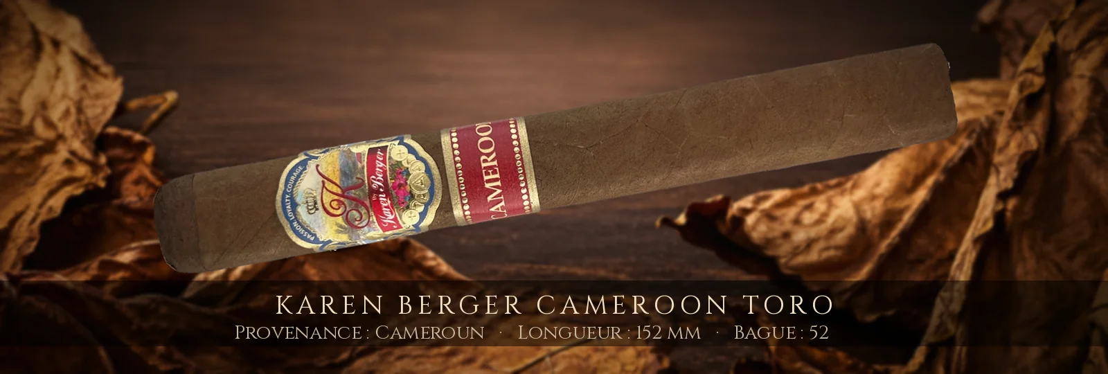 Karen Berger Cameroon Toro — Karen Berger — Cameroun