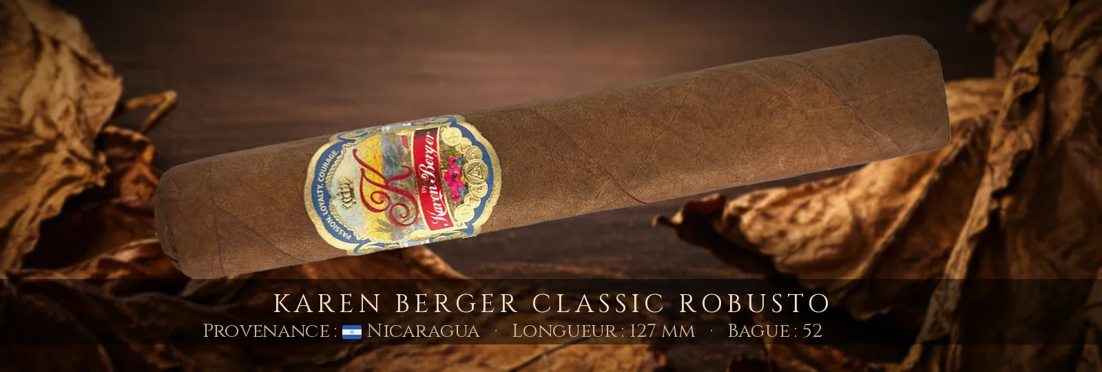 Karen Berger Classic Robusto — Karen Berger — Nicaragua