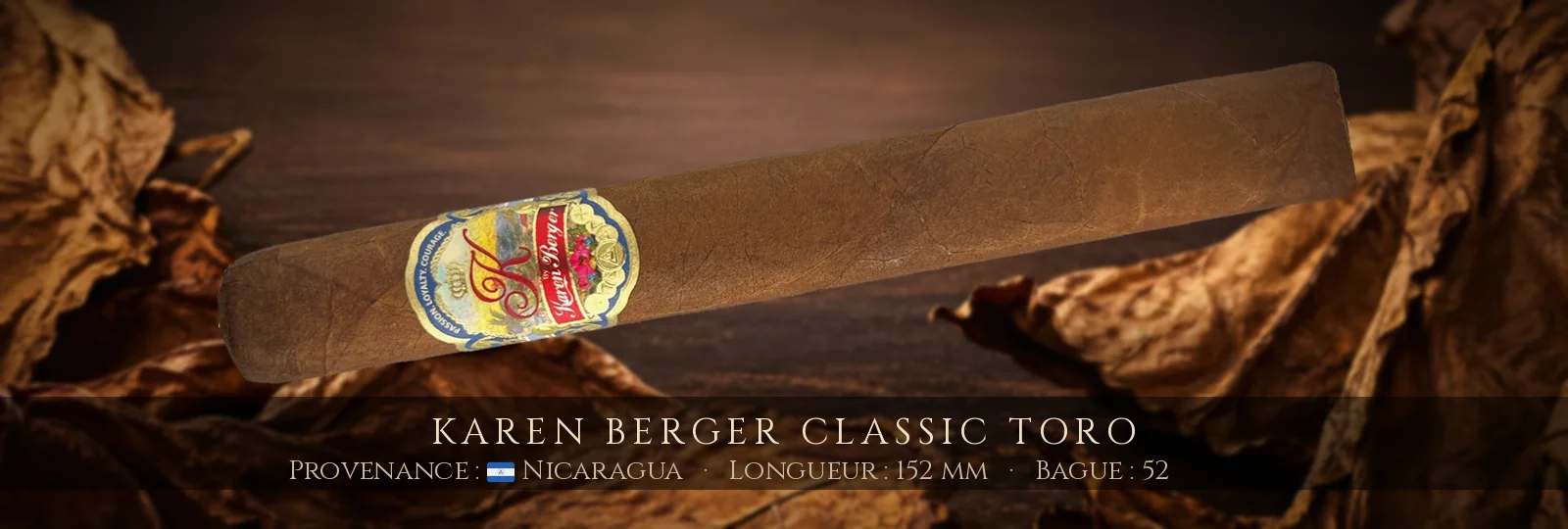 Karen Berger Classic Toro — Karen Berger — Nicaragua