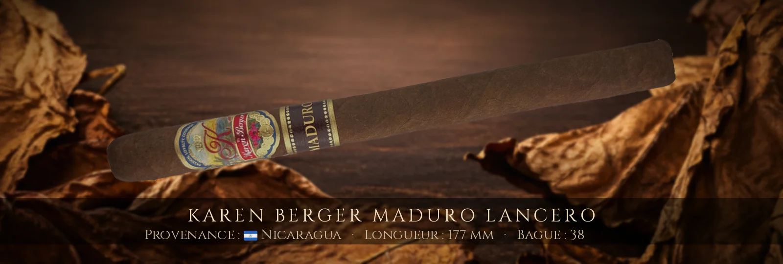 Karen Berger Maduro Lancero — Karen Berger — Nicaragua