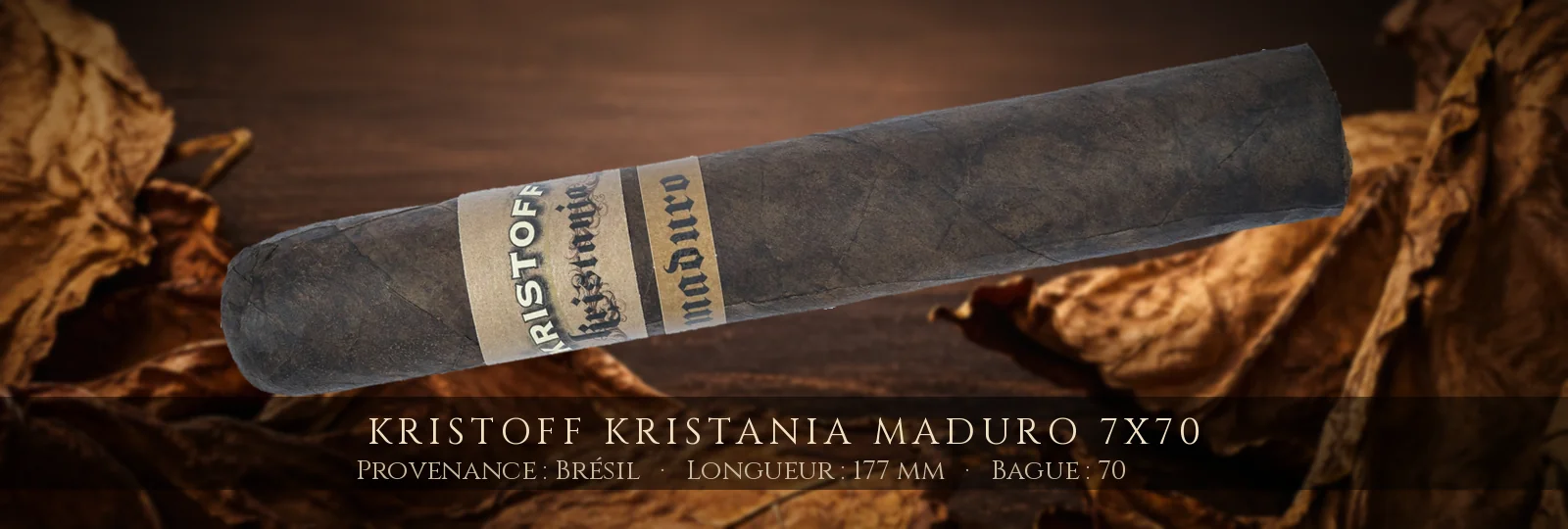 Kristoff Kristania Maduro 7x70 — Kristoff — Brésil