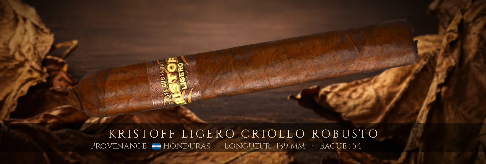 Kristoff Ligero Criollo Robusto — Kristoff — Honduras