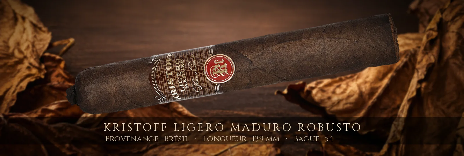 Kristoff Ligero Maduro Robusto — Kristoff — Brésil