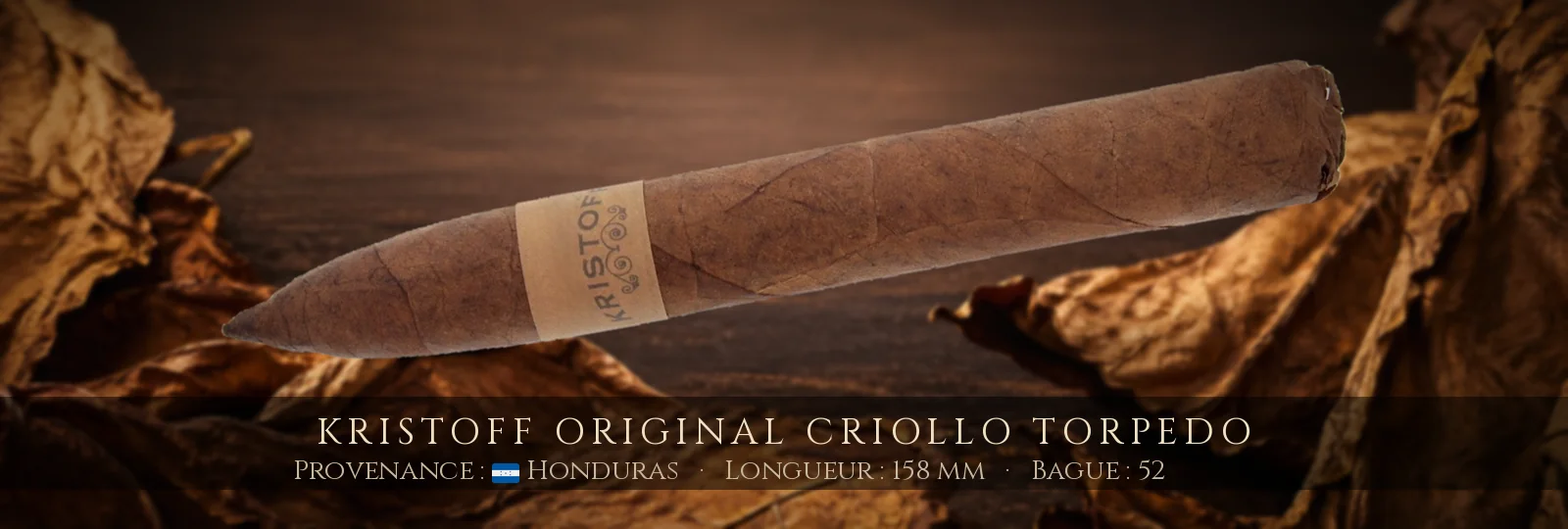 Kristoff Original Criollo Torpedo — Kristoff — Honduras