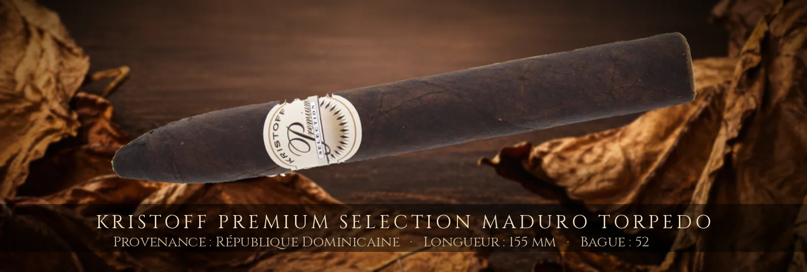 Kristoff Premium Selection Maduro Torpedo