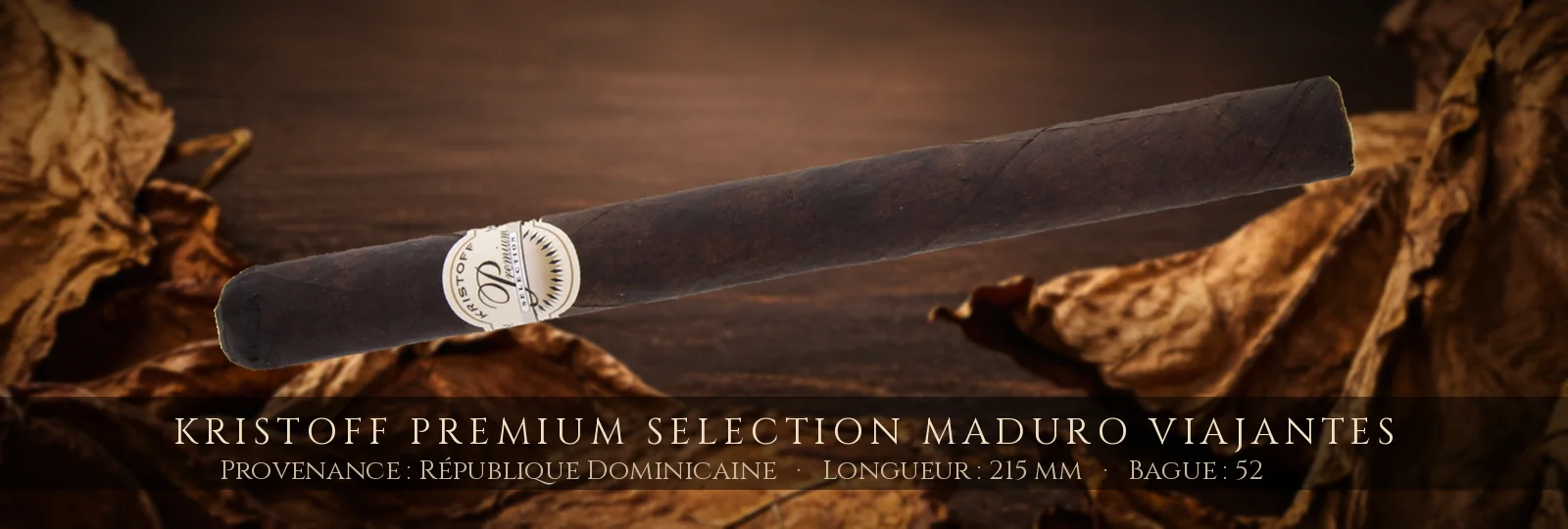 Kristoff Premium Selection Maduro Viajantes — Kristoff — République Dominicaine