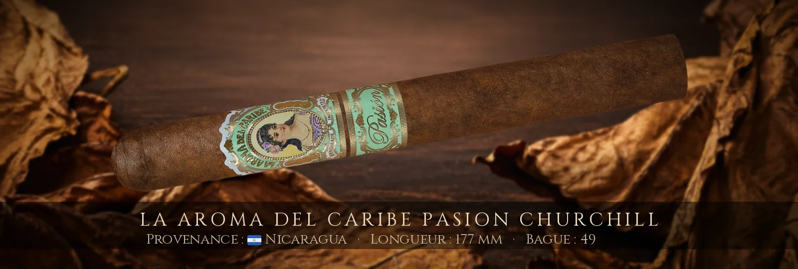 La Aroma del Caribe Pasion Churchill — La Aroma del Caribe — Nicaragua