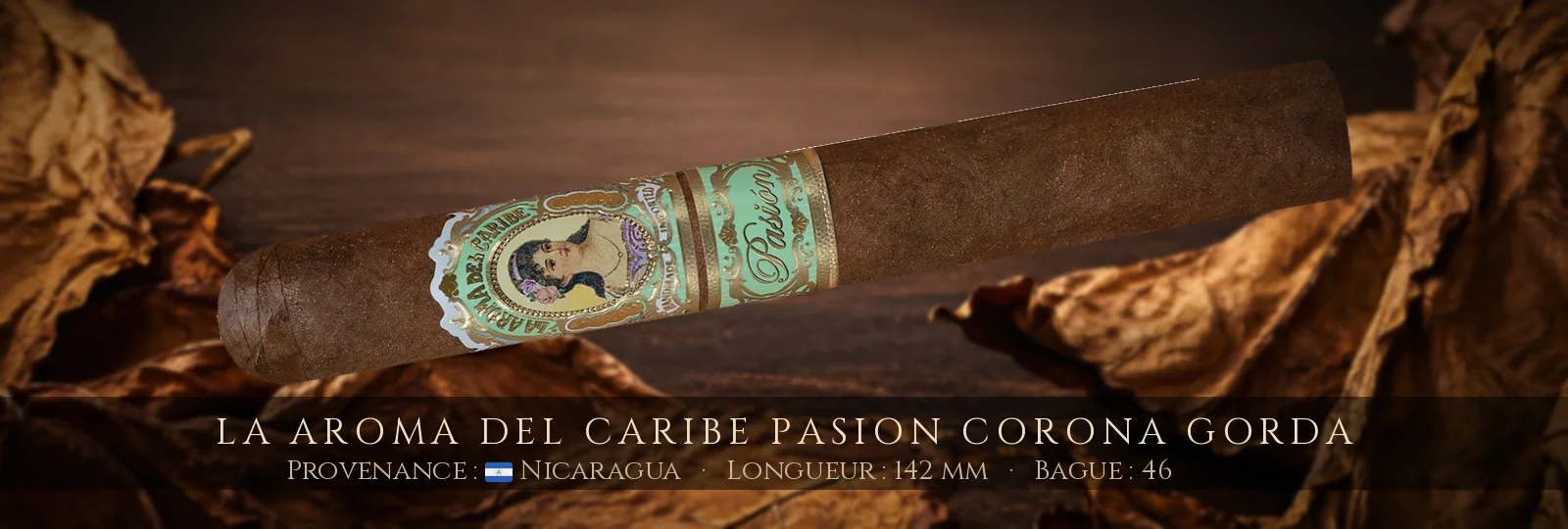 La Aroma del Caribe Pasion Corona Gorda — La Aroma del Caribe — Nicaragua