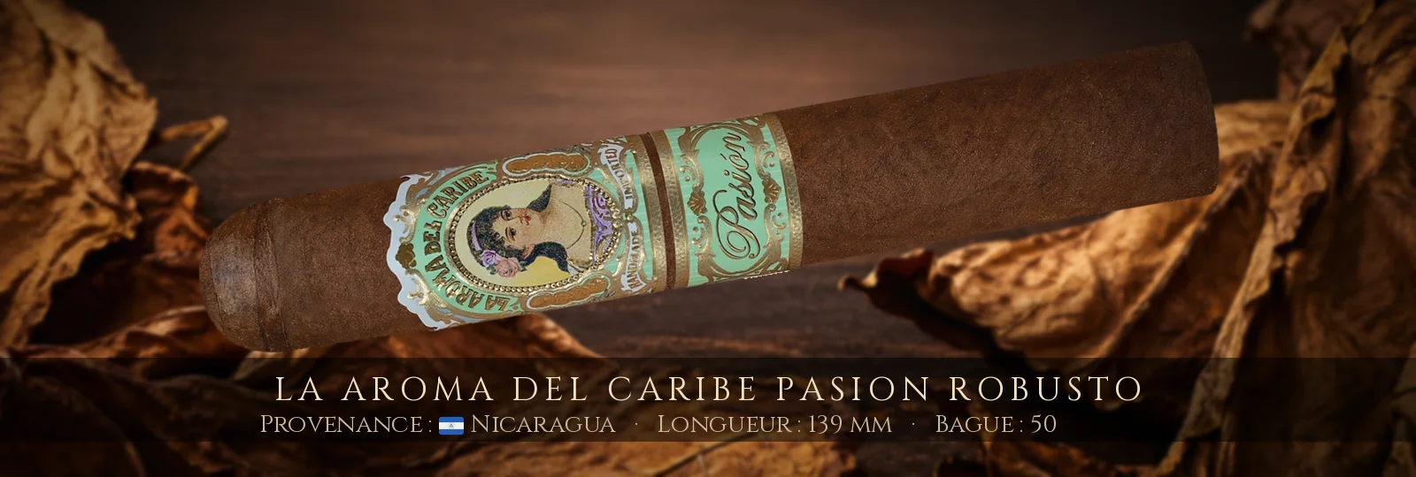 La Aroma del Caribe Pasion Robusto — La Aroma del Caribe — Nicaragua