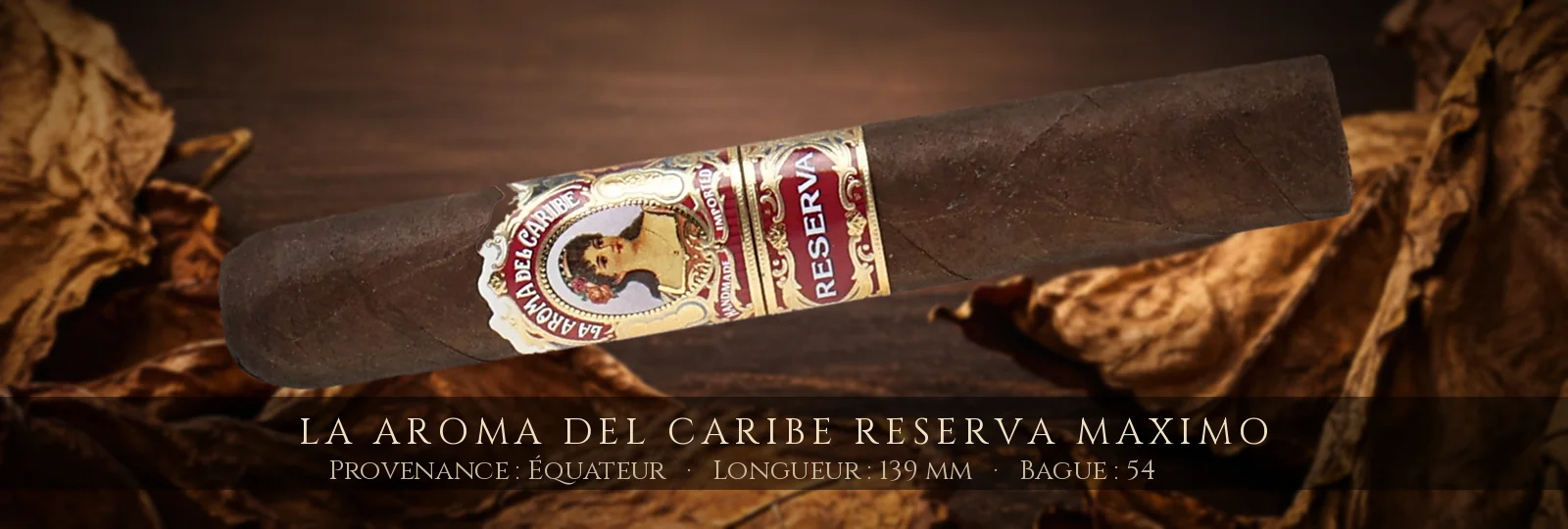 La Aroma del Caribe Reserva Maximo — La Aroma del Caribe — Équateur
