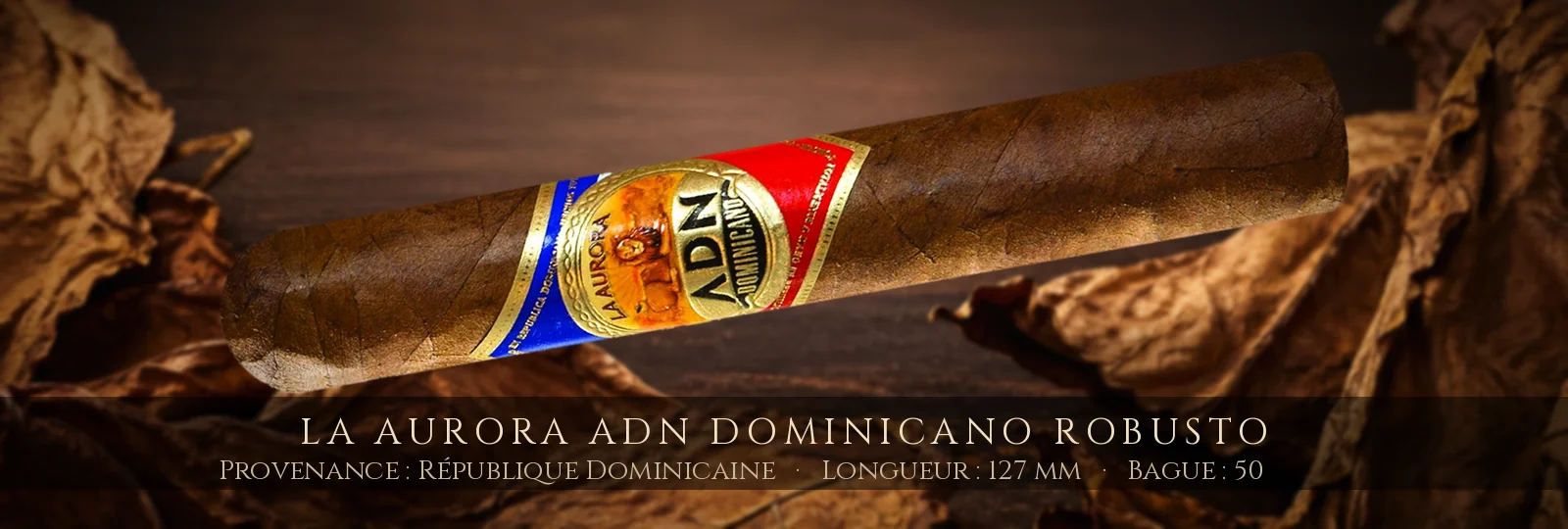 La Aurora ADN Dominicano Robusto — La Aurora — République Dominicaine