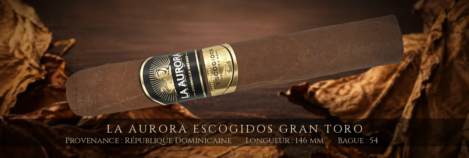La Aurora Escogidos Gran Toro — La Aurora — République Dominicaine