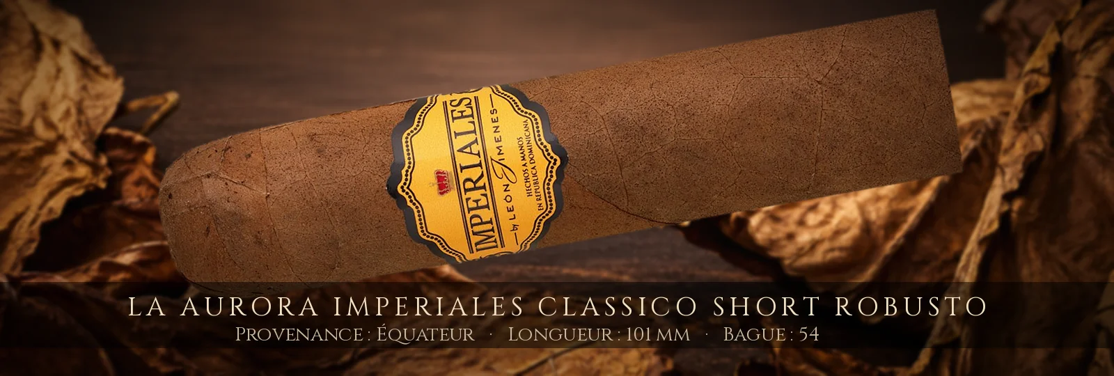 La Aurora Imperiales Classico Short Robusto