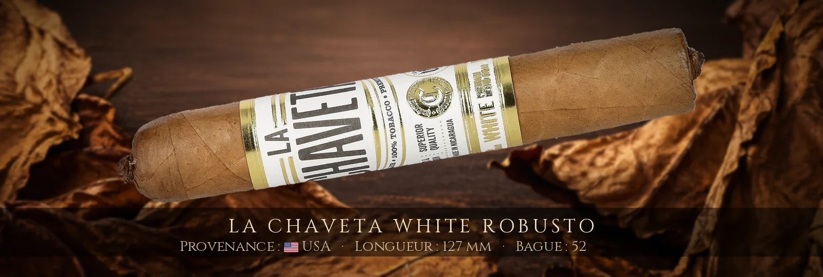 La Chaveta White Robusto — La Chaveta — USA
