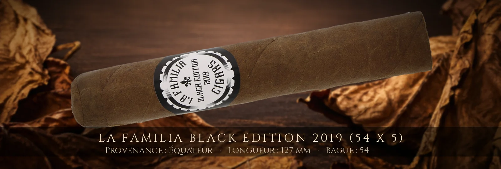 La Familia Black Edition 2019 (54 x 5) — La Familia — Équateur